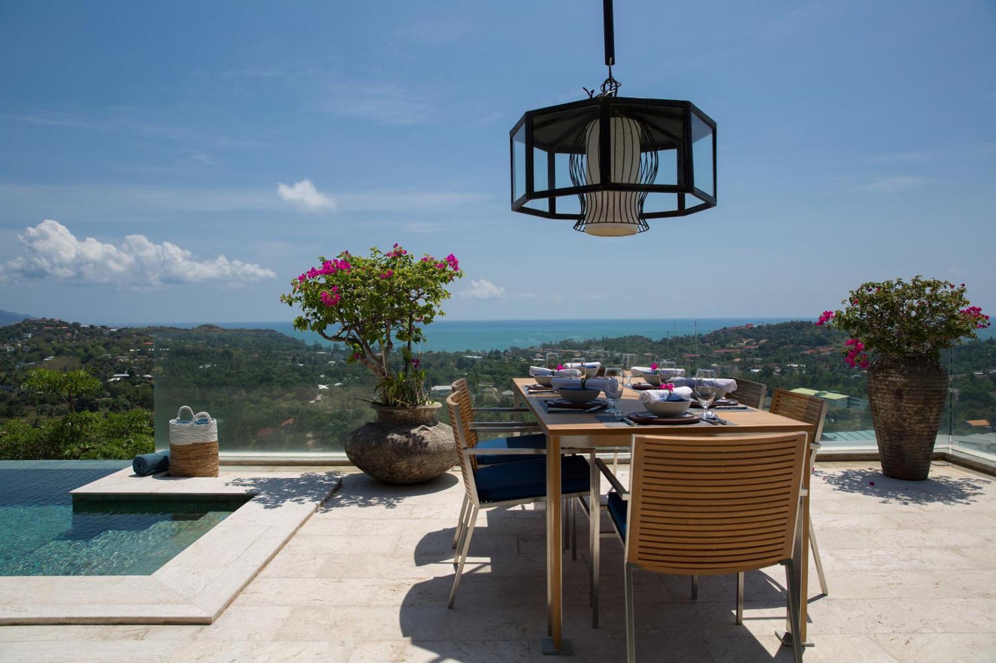 Villa Belle - Fully Serviced Private Sea View Villa With An Award Winning In-House Cook Choeng Mon Екстериор снимка