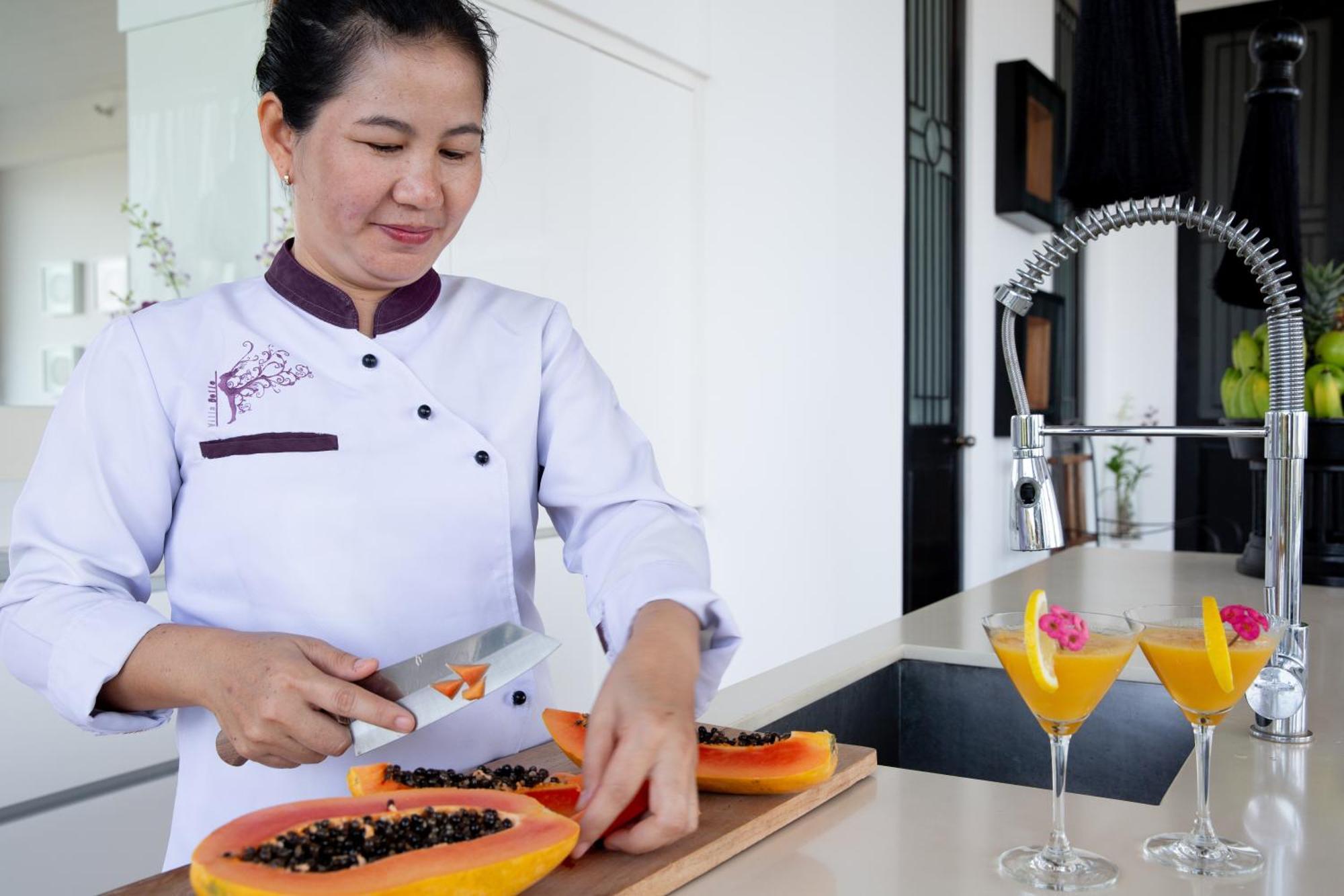 Villa Belle - Fully Serviced Private Sea View Villa With An Award Winning In-House Cook Choeng Mon Екстериор снимка