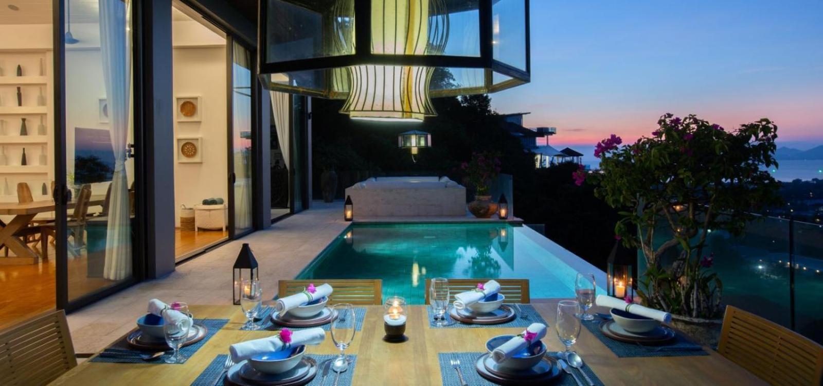 Villa Belle - Fully Serviced Private Sea View Villa With An Award Winning In-House Cook Choeng Mon Екстериор снимка
