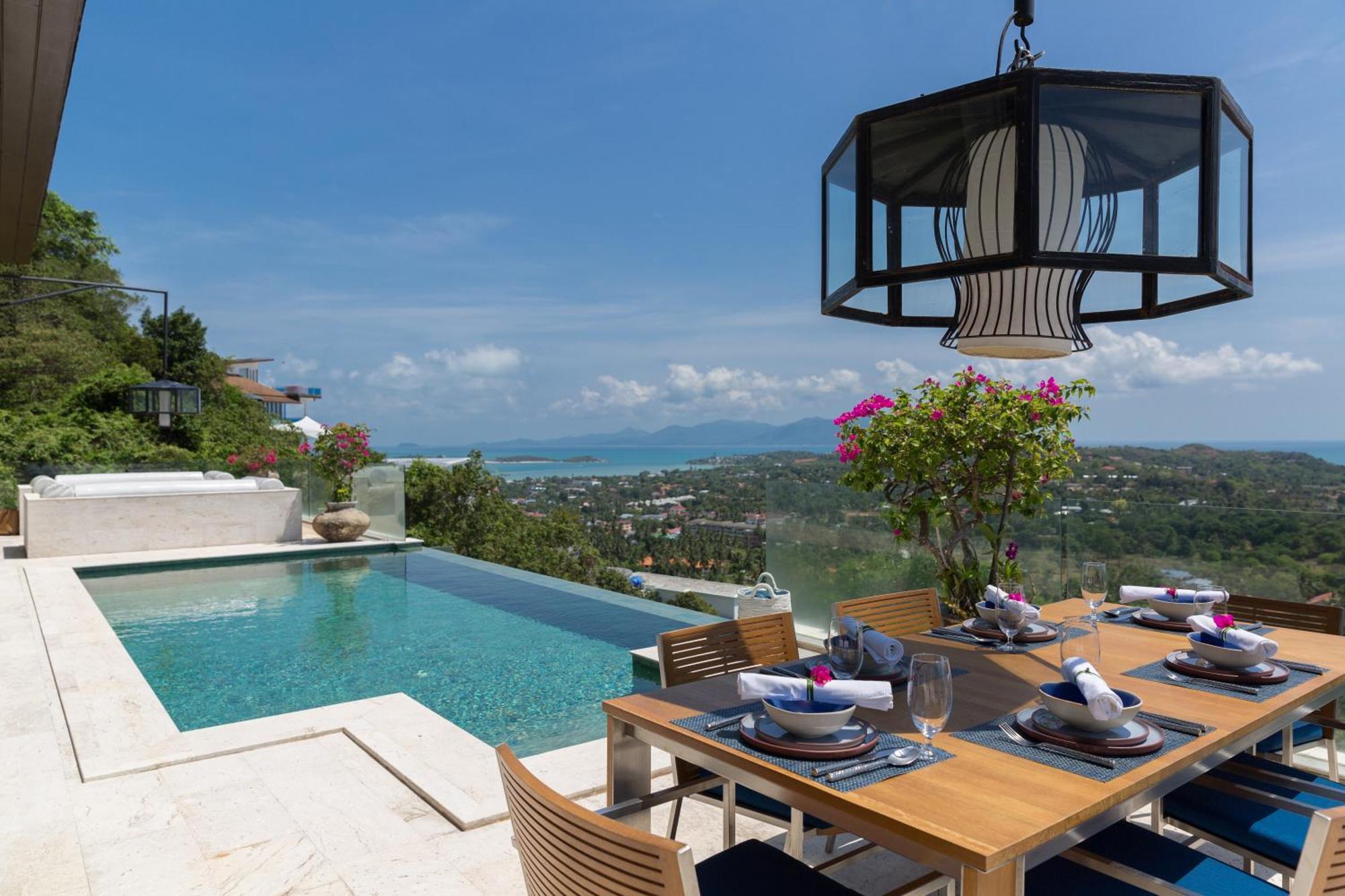 Villa Belle - Fully Serviced Private Sea View Villa With An Award Winning In-House Cook Choeng Mon Екстериор снимка