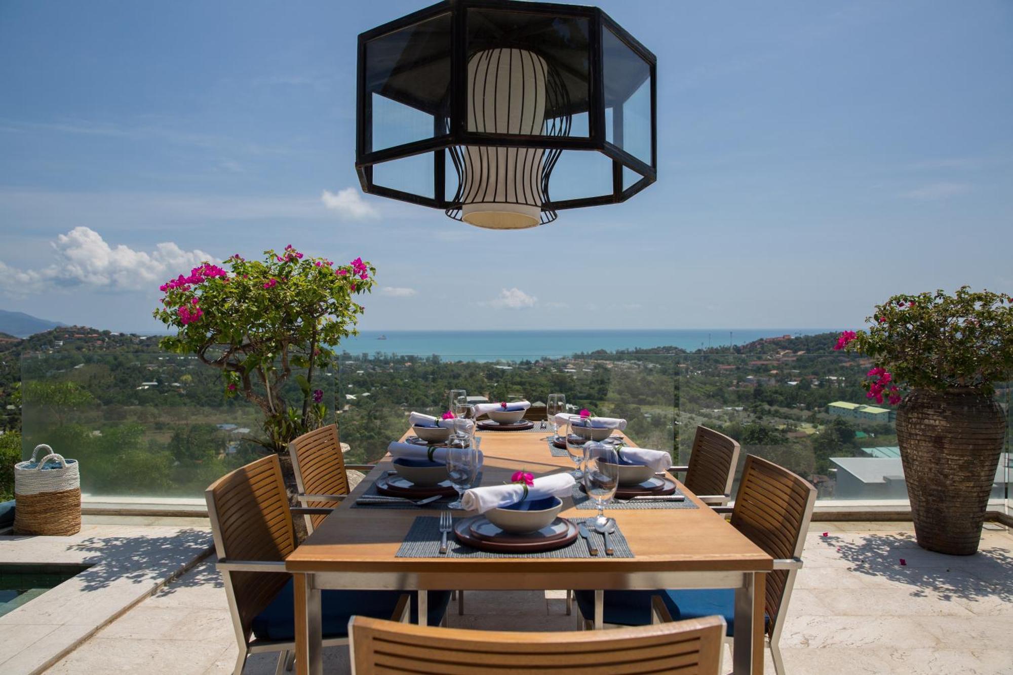 Villa Belle - Fully Serviced Private Sea View Villa With An Award Winning In-House Cook Choeng Mon Екстериор снимка