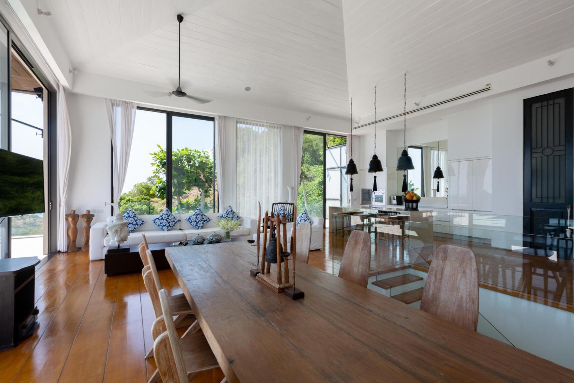 Villa Belle - Fully Serviced Private Sea View Villa With An Award Winning In-House Cook Choeng Mon Екстериор снимка