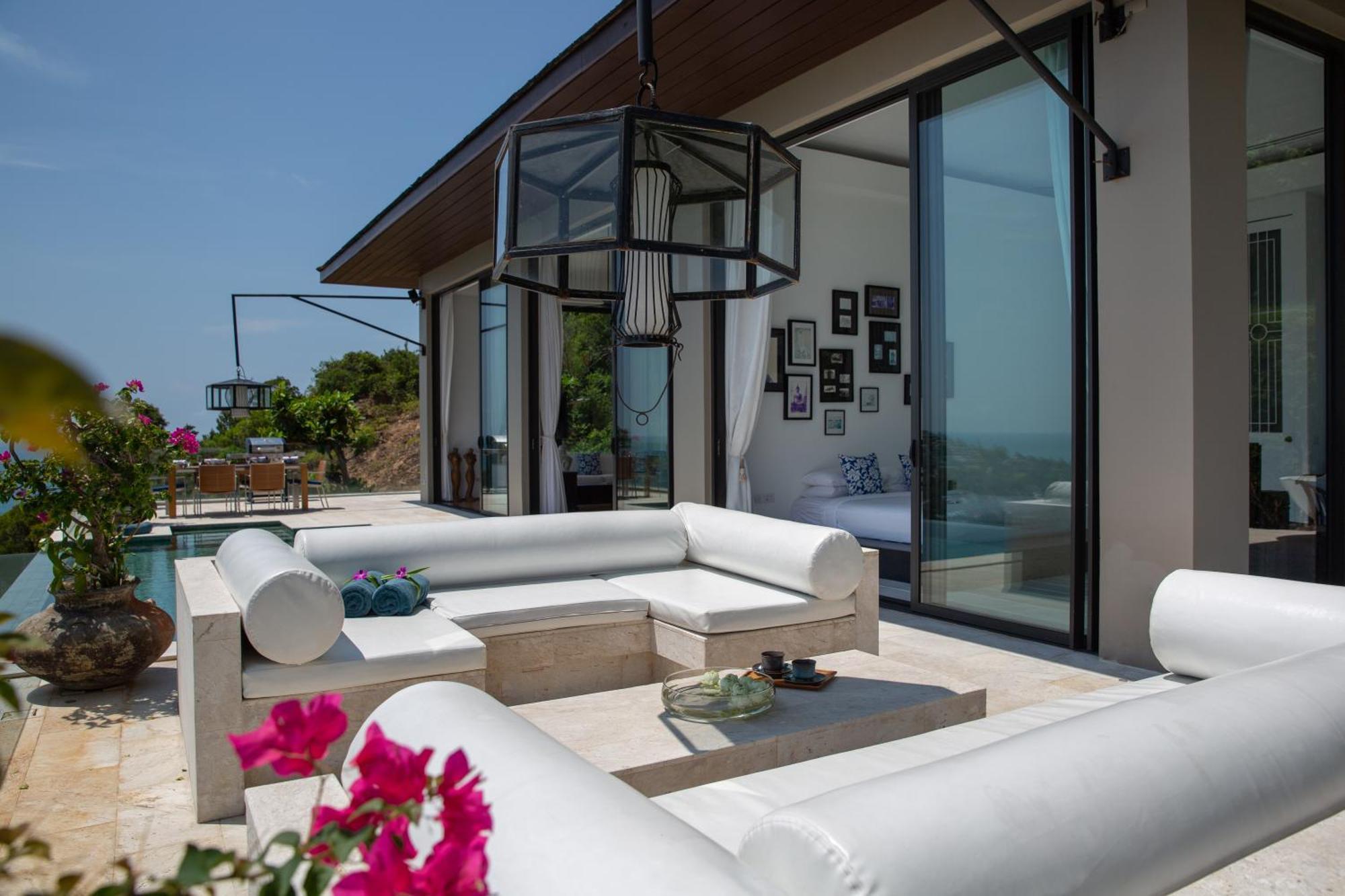 Villa Belle - Fully Serviced Private Sea View Villa With An Award Winning In-House Cook Choeng Mon Екстериор снимка